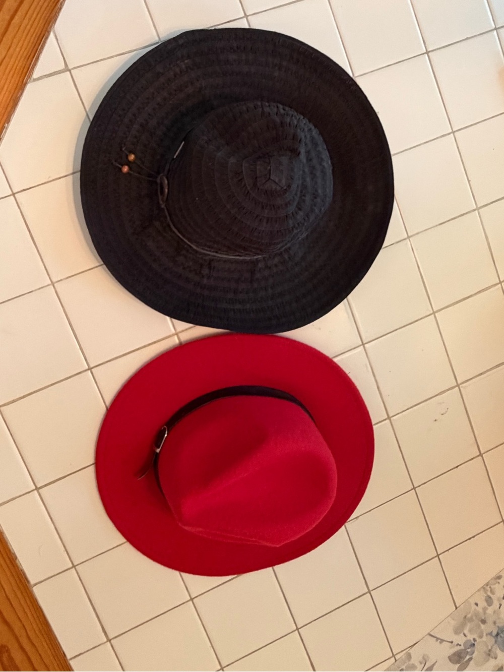 Two hats sun fedora hat bundle outdoor holiday gifts set travel party sport